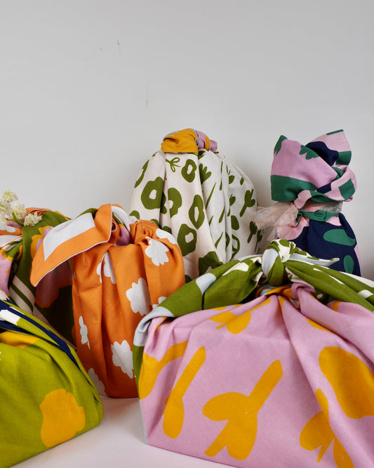 Fabric Wrap Set of 4