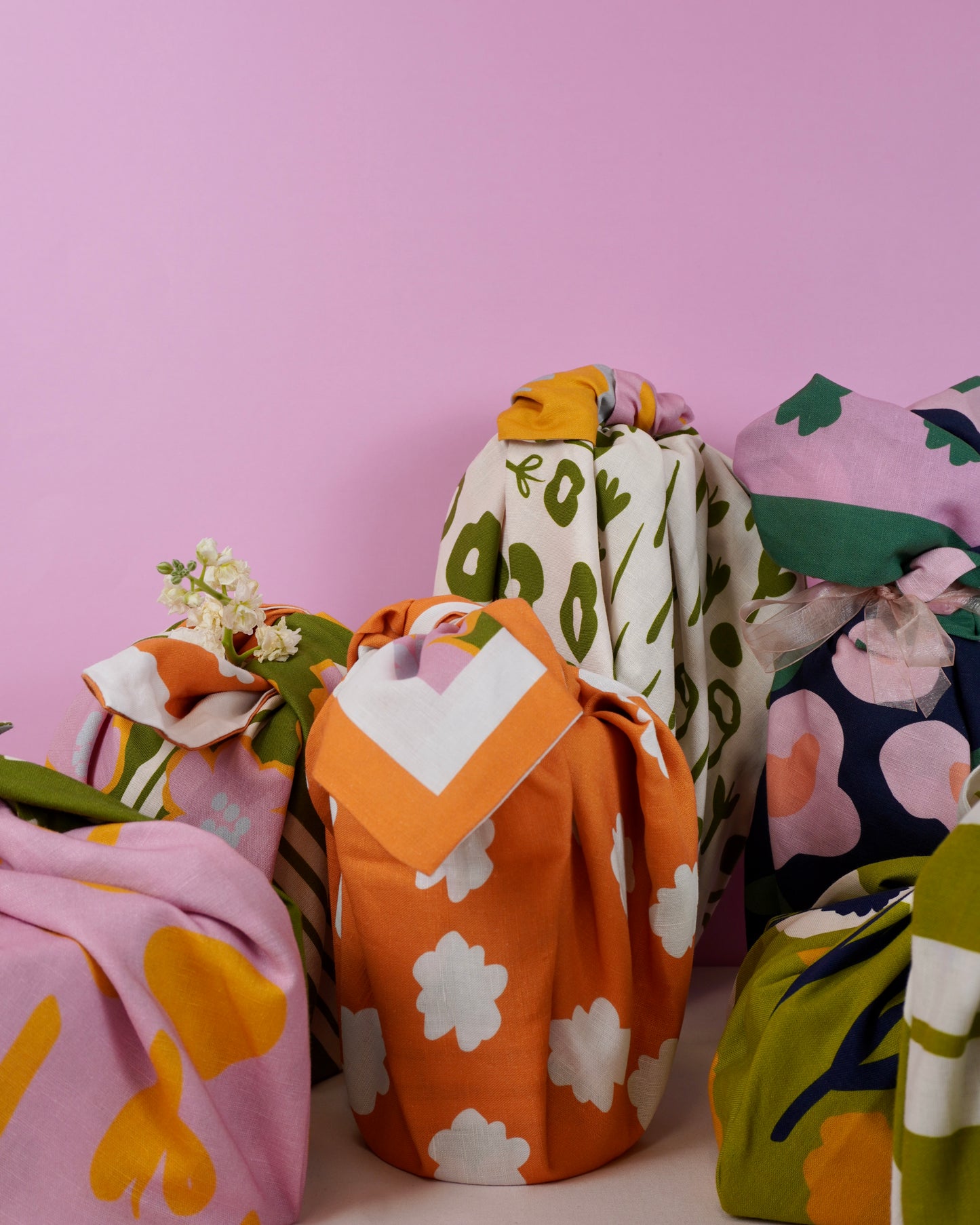 Fabric Wrap Set of 4