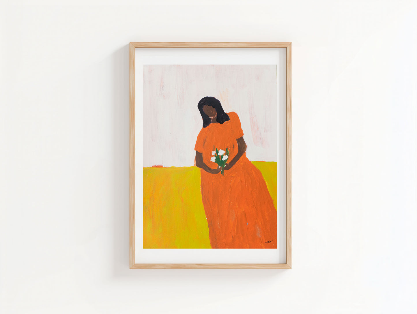 Garden Girl Art Print