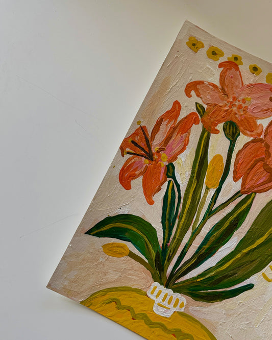 Lily – May Birth Flower Art Print