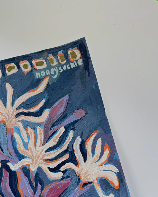 Honeysuckle – June Birth Flower Art Print