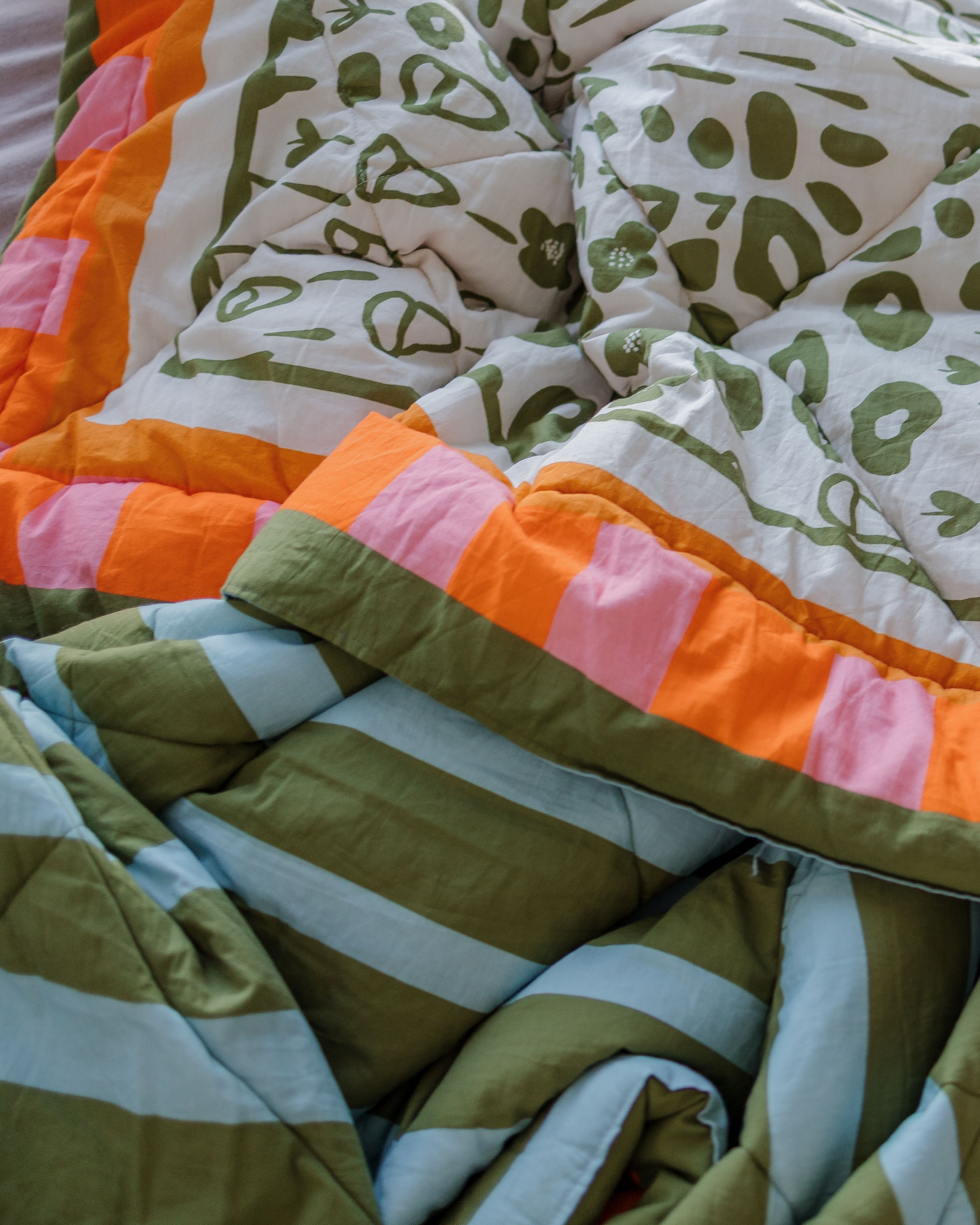 Tabi Quilted Blanket Set