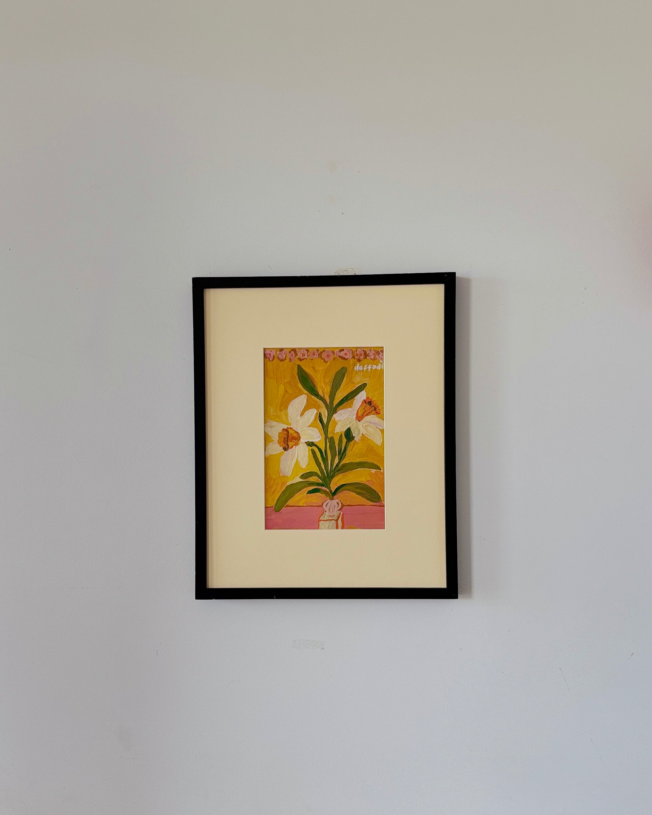 Daffodil – March Birth Flower Art Print