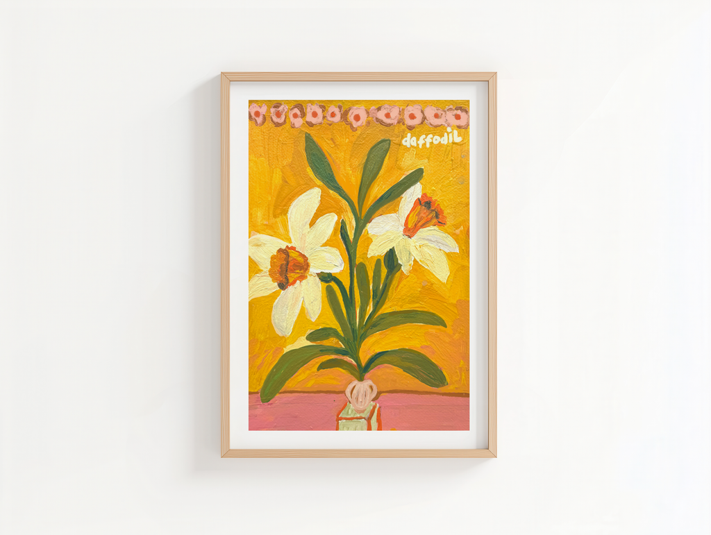 Daffodil – March Birth Flower Art Print