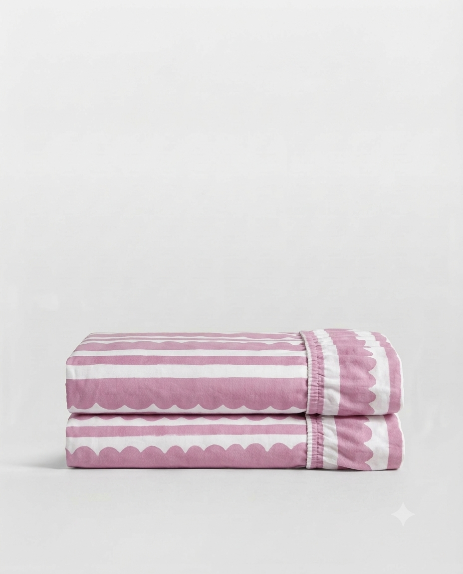 Dele Rosewood Fitted Sheet