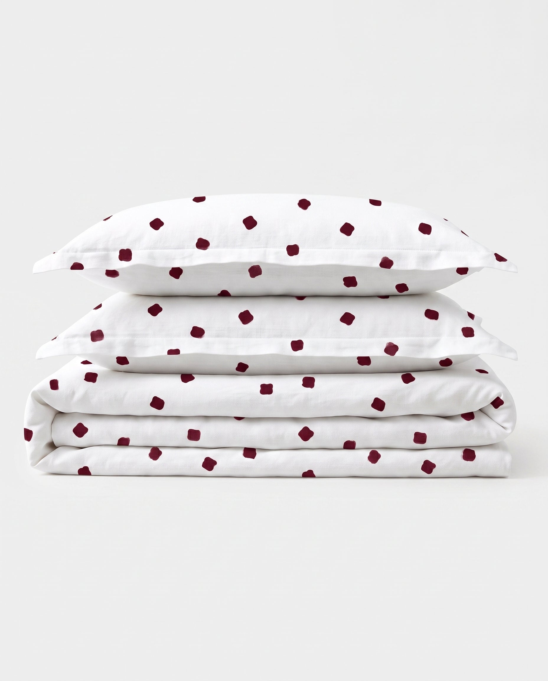 Simi Merlot Duvet Cover Set