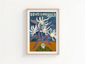 Honeysuckle – June Birth Flower Art Print