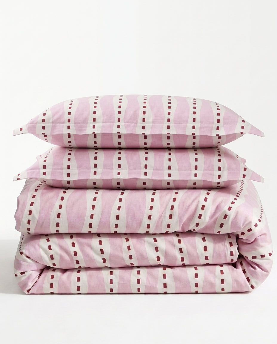 Layo Blush Duvet Cover