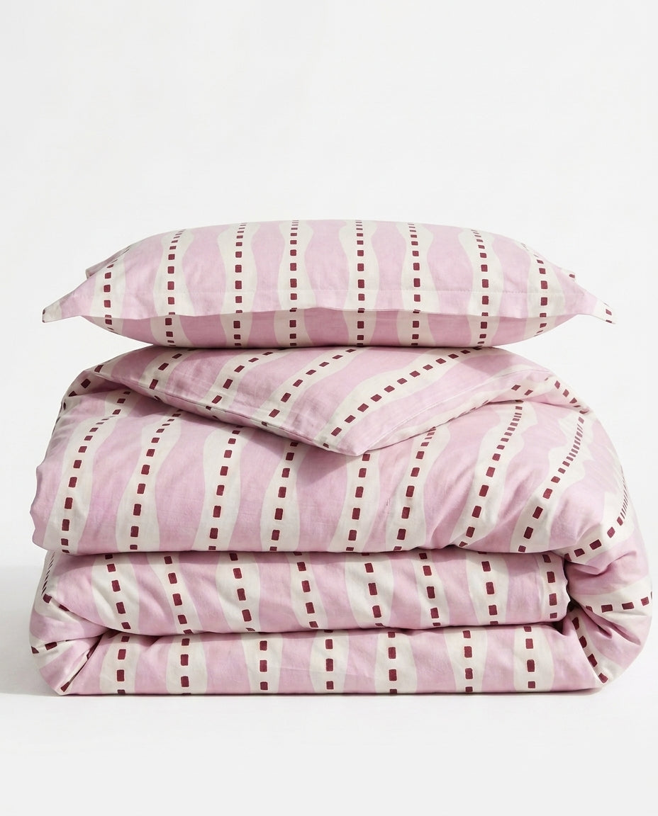 Layo Blush Duvet Cover