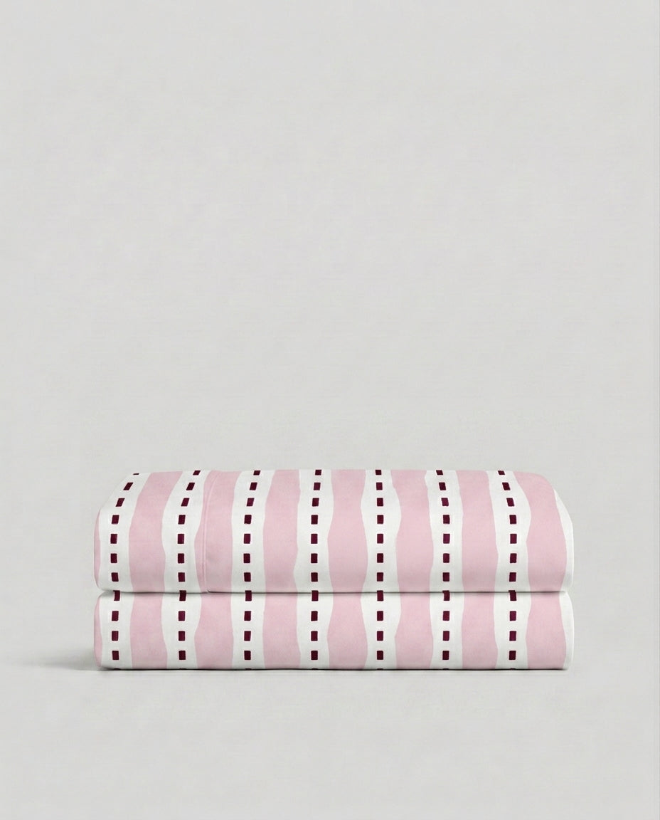 Layo Blush Flat Sheet