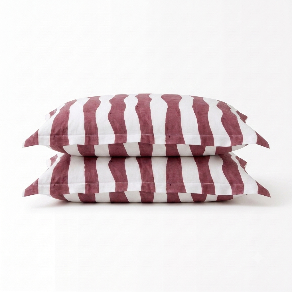 Layo Merlot Pillowcase