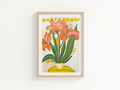 Lily – May Birth Flower Art Print