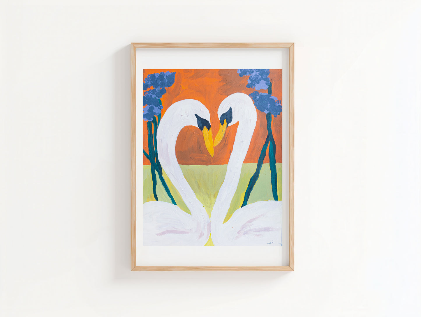 Open Heart Art Print