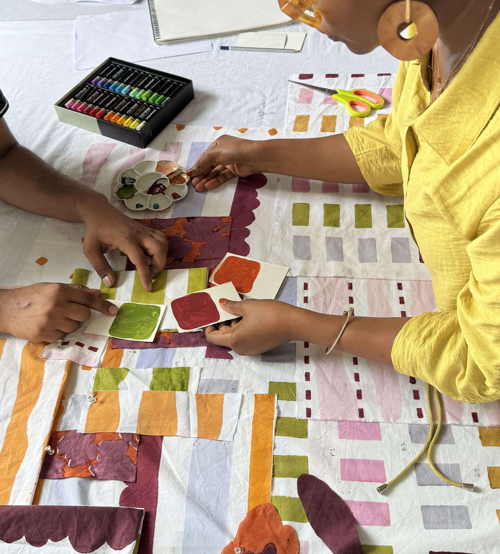 Textile Block Printing Workshop  - Vancouver