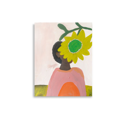 She Blooms Art Print