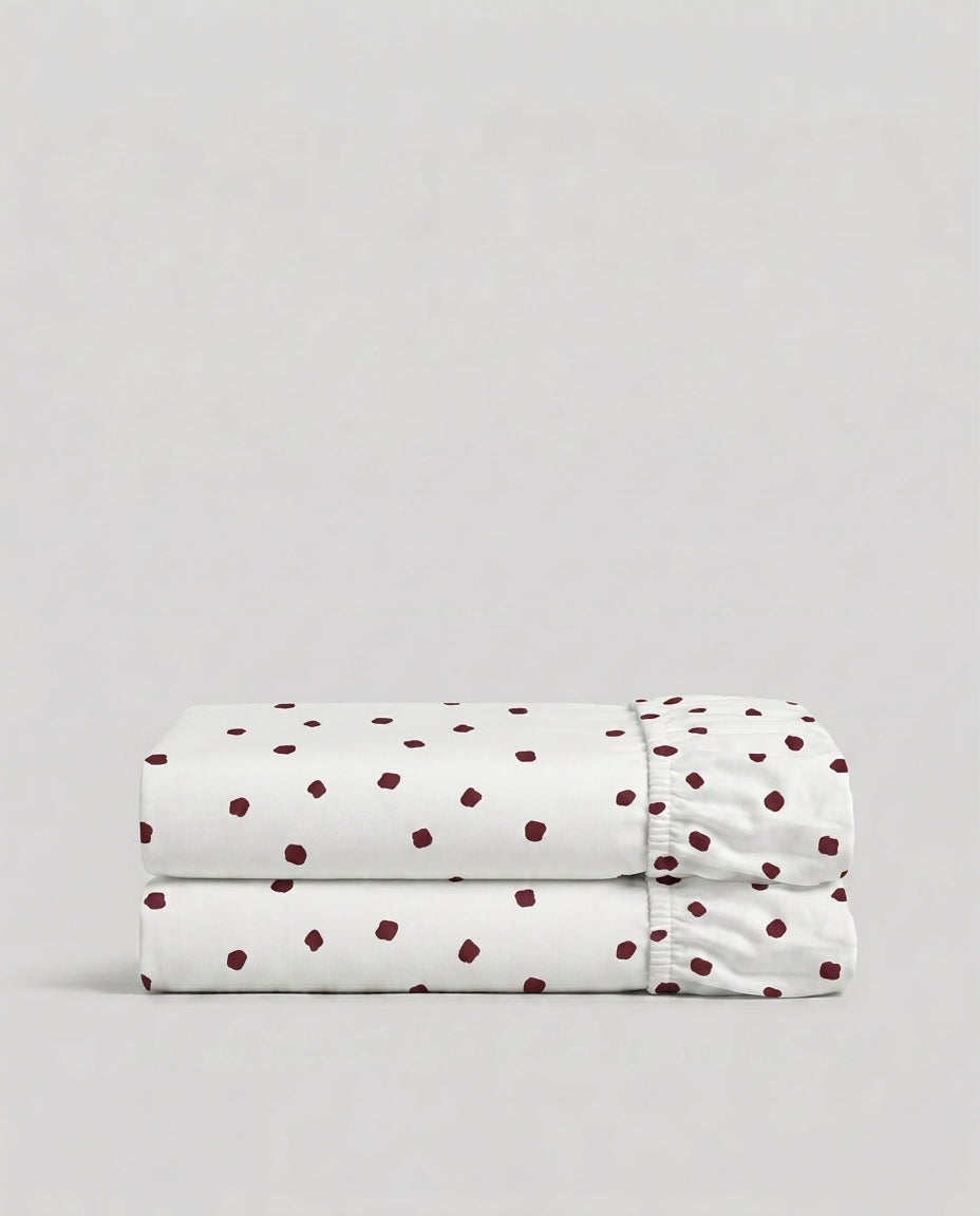 Simi Merlot Fitted Sheet