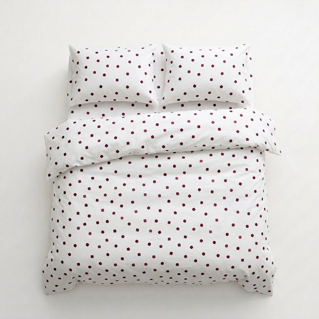 Simi Merlot Duvet Cover Set