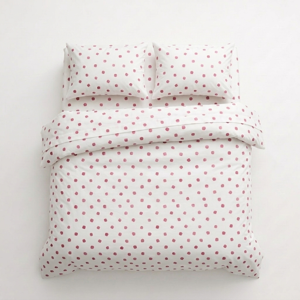 Simi Rosewood Duvet Cover Set