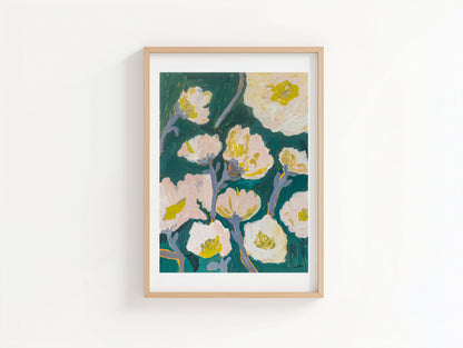 Soft Blooms Art Print