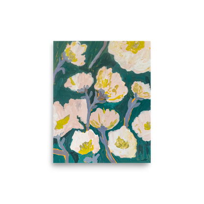 Soft Blooms Art Print