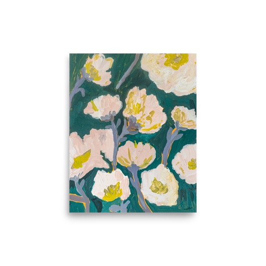 Soft Blooms Art Print