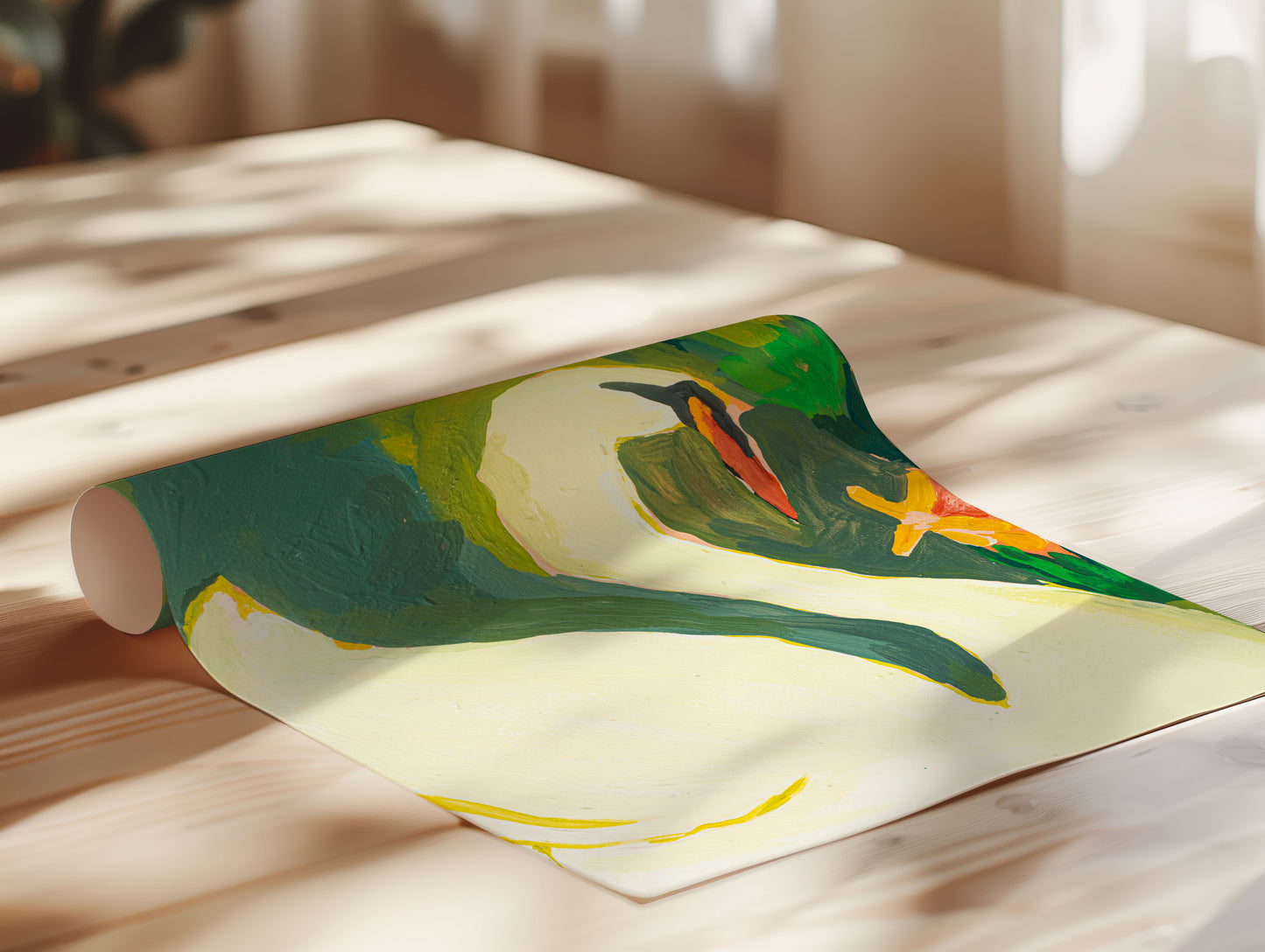 Softly, Gently Art Print