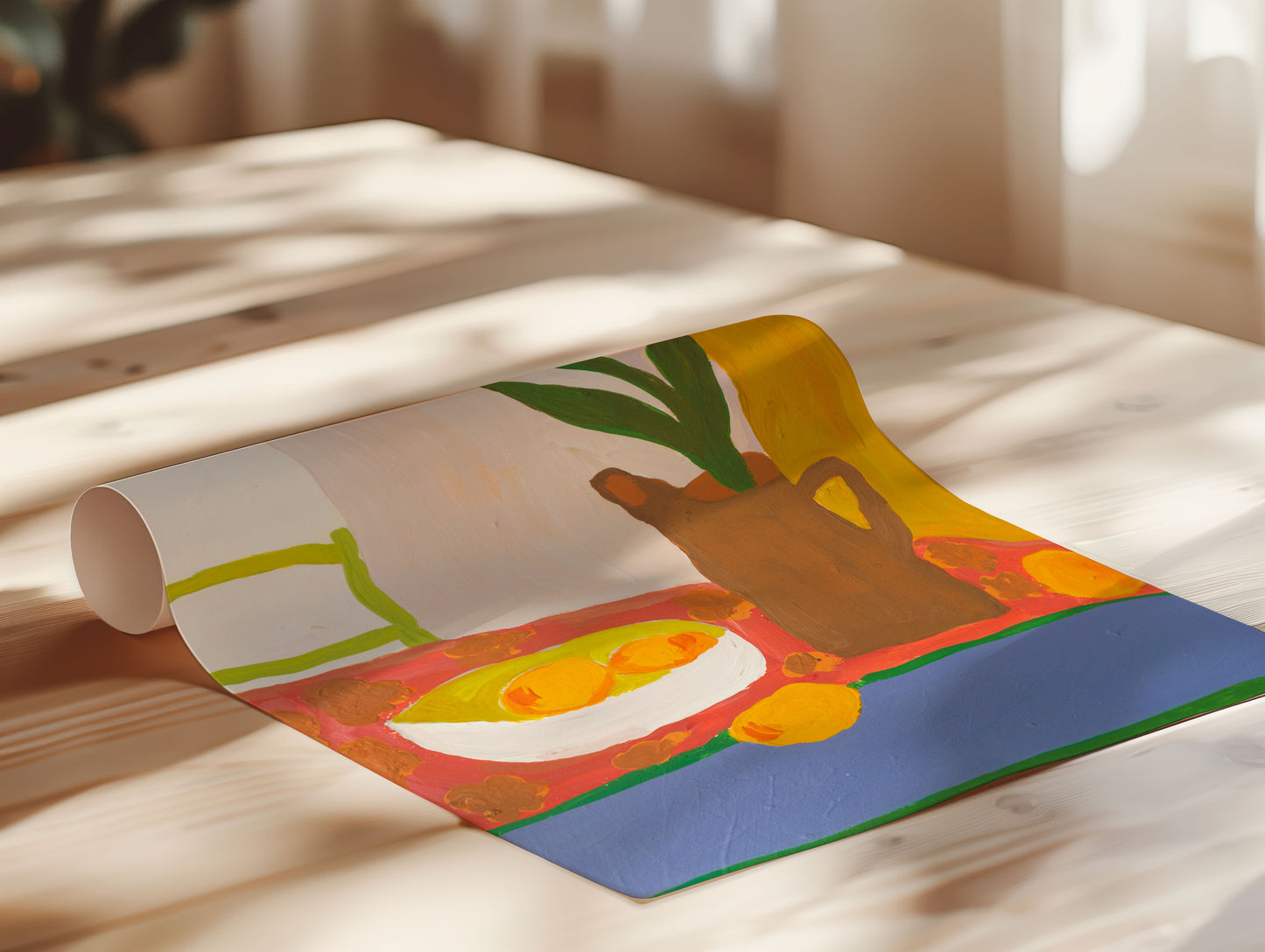 Wait for Warmth Art Print