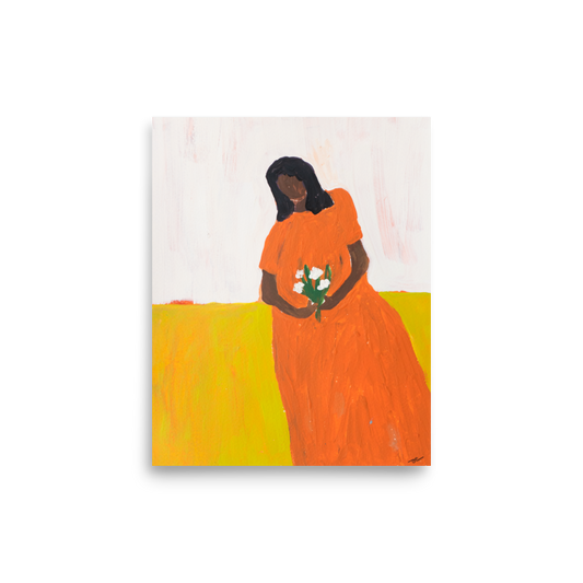 Garden Girl Art Print