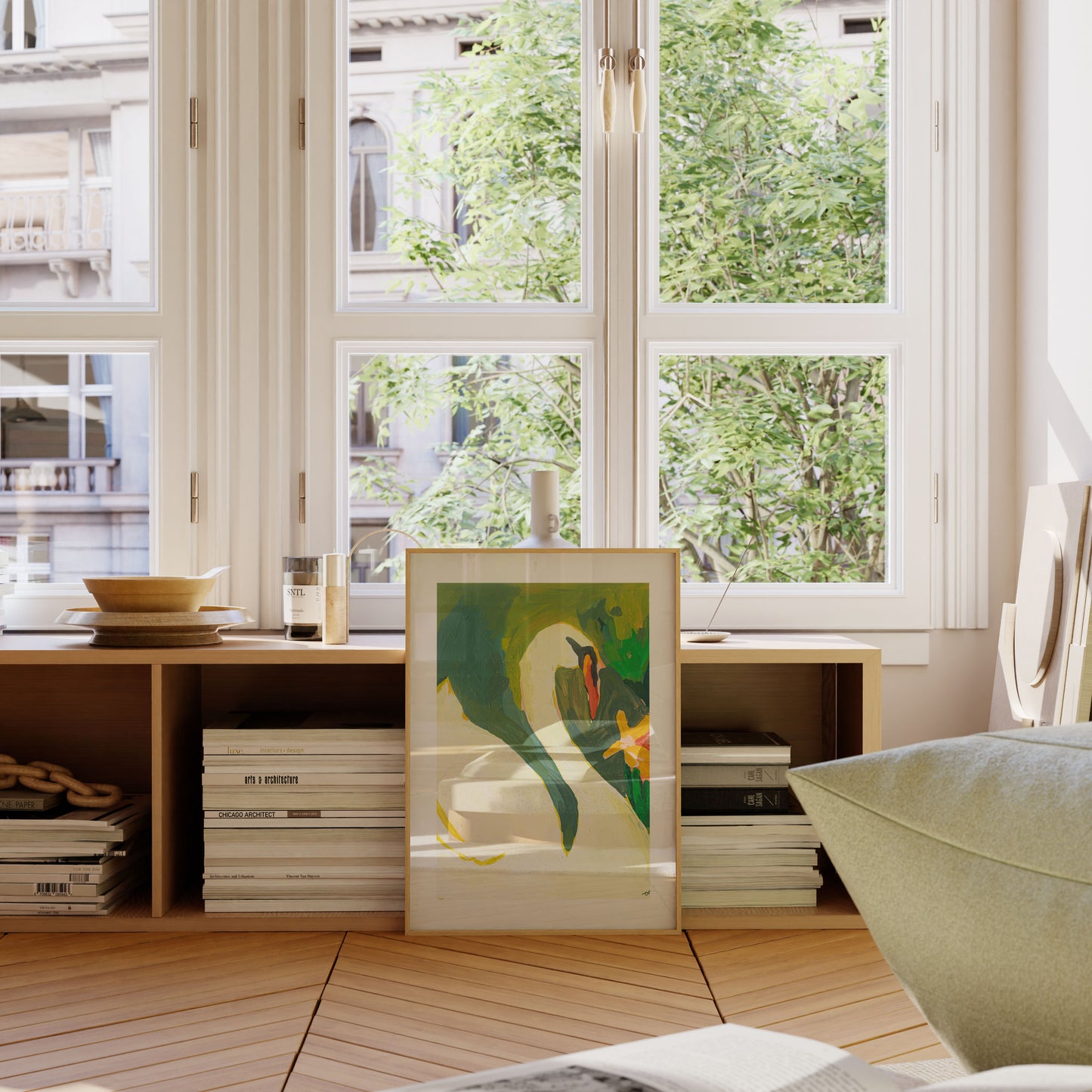Softly, Gently Art Print