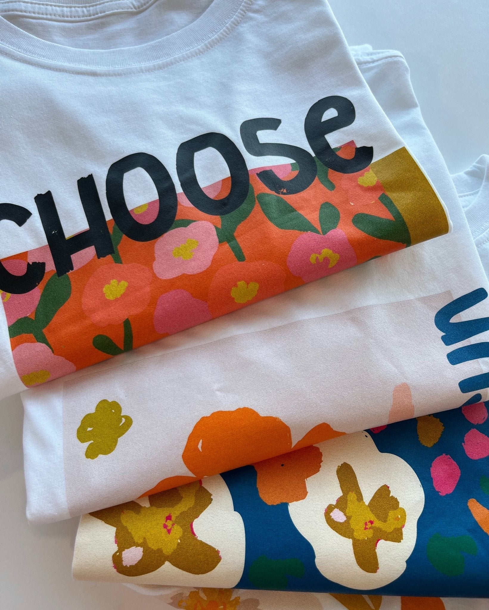 White Graphic Tees | T-Shirt | BLE | Breathe Live Explore